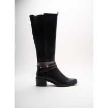 CAPRICE - Bottes noir en cuir - Femme - Taille 37 - Modz