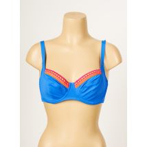 ANTIGEL - Haut de maillot de bain bleu en polyamide - Femme - Taille 90D - Modz