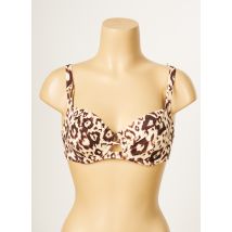 ANTIGEL - Haut de maillot de bain beige en polyamide - Femme - Taille 90D - Modz