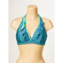 ANTIGEL - Haut de maillot de bain bleu en polyester pour femme - Taille 90E - Modz