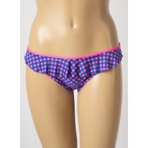 ANTIGEL - Bas de maillot de bain violet en polyester - Femme - Taille 40 - Modz