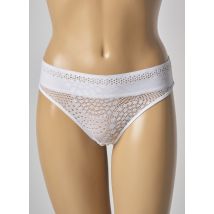 IMPLICITE - Tanga blanc en polyamide pour femme - Taille 44 - Modz