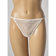 IMPALA - Tanga beige en polyester - Femme - Taille 44 - Modz