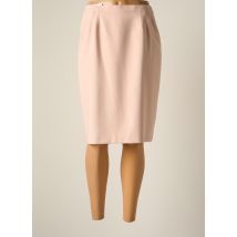 JUMFIL - Jupe mi-longue rose en polyester - Femme - Taille 44 - Modz