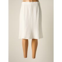 JUMFIL - Jupe mi-longue blanc en viscose pour femme - Taille 42 - Modz