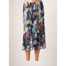 JUMFIL - Jupe longue bleu en polyester - Femme - Taille 44 - Modz