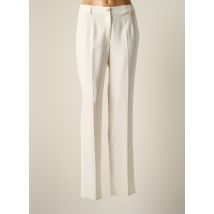 JUMFIL - Pantalon droit blanc en polyester - Femme - Taille 40 - Modz
