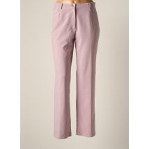 JUMFIL - Pantalon droit violet en polyester - Femme - Taille 40 - Modz