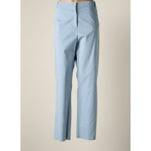 JUMFIL PANTALONS FEMME DE COULEUR BLEU - Grande Taille