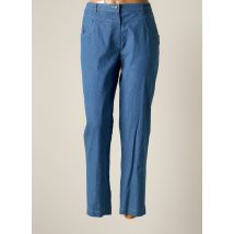 JUMFIL - Pantalon droit bleu en coton - Femme - Taille 42 - Modz