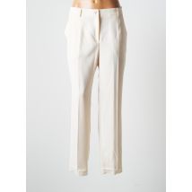 JUMFIL - Pantalon droit beige en polyester - Femme - Taille 52 - Modz