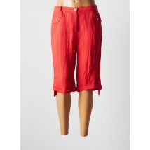 JUMFIL - Bermuda rouge en viscose - Femme - Taille 42 - Modz