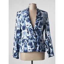 JUMFIL - Blazer bleu en coton - Femme - Taille 42 - Modz