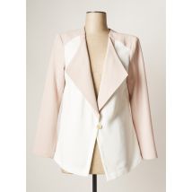JUMFIL - Blazer beige en polyester - Femme - Taille 40 - Modz