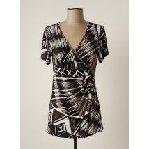 JUMFIL - Tunique manches courtes noir en polyester - Femme - Taille 36 - Modz