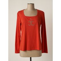 JUMFIL - T-shirt orange en polyester pour femme - Taille 44 - Modz