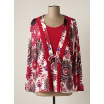 JUMFIL - Top rose en polyester pour femme - Taille 44 - Modz