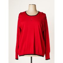 JUMFIL - Pull rouge en merinos - Femme - Taille 46 - Modz