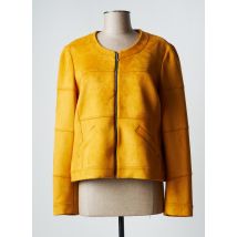 JUMFIL - Veste chic jaune en polyester - Femme - Taille 40 - Modz