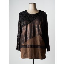 JUMFIL - Top marron en viscose - Femme - Taille 34 - Modz