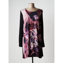 3322 - Robe mi-longue noir en polyester - Femme - Taille 42 - Modz