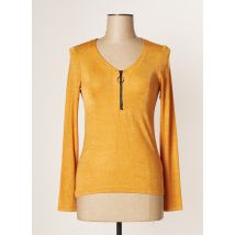 JUMFIL - T-shirt jaune en polyester - Femme - Taille 44 - Modz