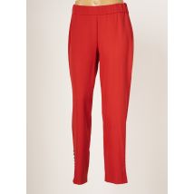 JUMFIL - Pantalon slim orange en polyester - Femme - Taille 46 - Modz