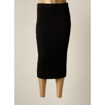 JUMFIL - Jupe mi-longue noir en laine - Femme - Taille 40 - Modz