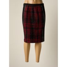 JUMFIL - Jupe mi-longue rouge en polyester - Femme - Taille 50 - Modz