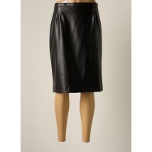 JUMFIL - Jupe mi-longue noir en polyester - Femme - Taille 50 - Modz