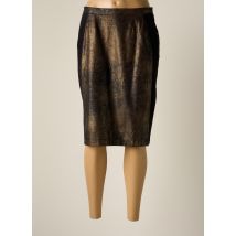 JUMFIL - Jupe mi-longue noir en polyester - Femme - Taille 38 - Modz