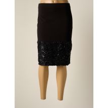 JUMFIL - Jupe mi-longue noir en polyester - Femme - Taille 52 - Modz