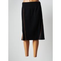 JUMFIL - Jupe mi-longue noir en polyester - Femme - Taille 40 - Modz