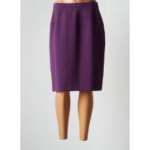 JUMFIL - Jupe mi-longue violet en polyester - Femme - Taille 42 - Modz