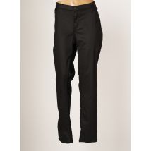JUMFIL - Pantalon droit noir en coton - Femme - Taille 56 - Modz