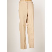 BX - Pantalon droit beige en coton - Femme - Taille 50 - Modz