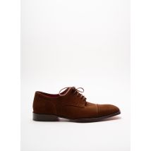 LUCAS DELLI - Derbies marron en cuir - Homme - Taille 40 - Modz
