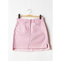 SALSA - Jupe courte rose en coton - Femme - Taille W36 - Modz