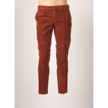DAN JOHN - Pantalon slim marron en coton - Femme - Taille 44 - Modz