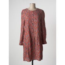 SO SOON - Robe mi-longue rouge en viscose - Femme - Taille 38 - Modz