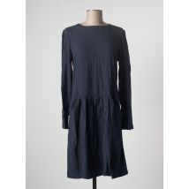 ZYGA - Robe mi-longue bleu en viscose - Femme - Taille 38 - Modz