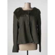 KOSMIKA - Veste casual vert en acrylique - Femme - Taille 42 - Modz