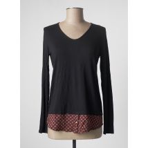 SO SOON - Top noir en viscose - Femme - Taille 40 - Modz