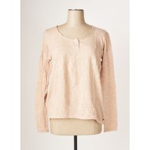 TERRE & MER - Pull beige en coton - Femme - Taille 42 - Modz