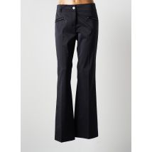 JC TRIGON - Pantalon flare bleu en polyester - Femme - Taille 40 - Modz