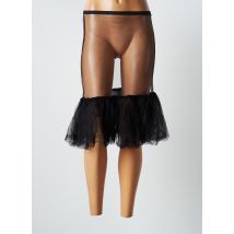 MAIS IL EST OU LE SOLEIL - Jupon /Fond de robe noir en polyamide - Femme - Taille 38 - Modz