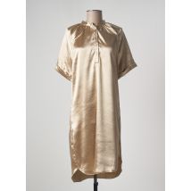 RABENS SALONER - Robe mi-longue beige en polyester - Femme - Taille 36 - Modz