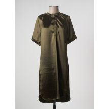 RABENS SALONER - Robe mi-longue vert en polyester - Femme - Taille 36 - Modz