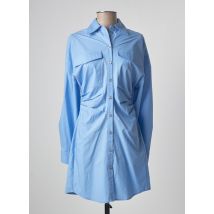 SECOND FEMALE - Robe courte bleu en viscose - Femme - Taille 38 - Modz