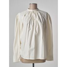V.DE.VINSTER - Blouse beige en coton - Femme - Taille 40 - Modz